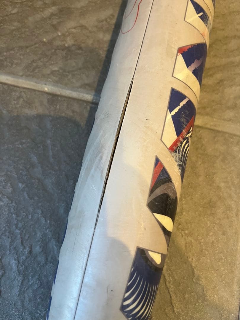 一般　軟式バット　青ワニ　ワニクラッシャー　WANI marucci 84 中古