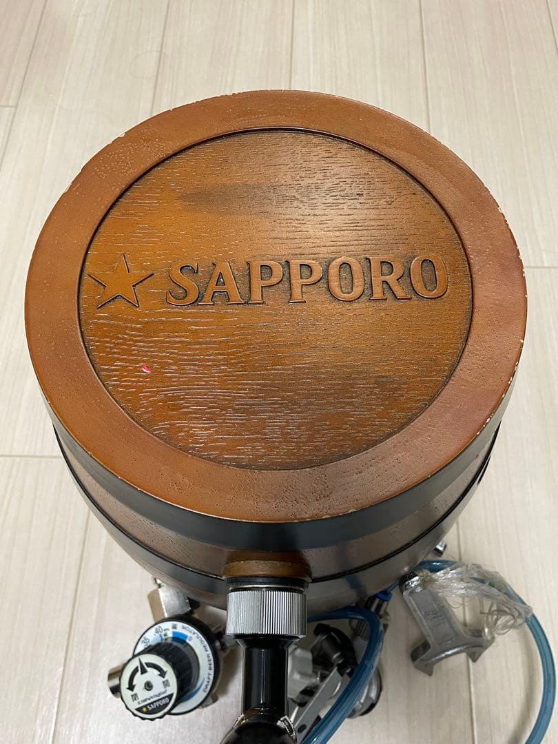 サッポロ SAPPORO ビヤ樽くん 氷冷式 木樽型　ビールサーバー