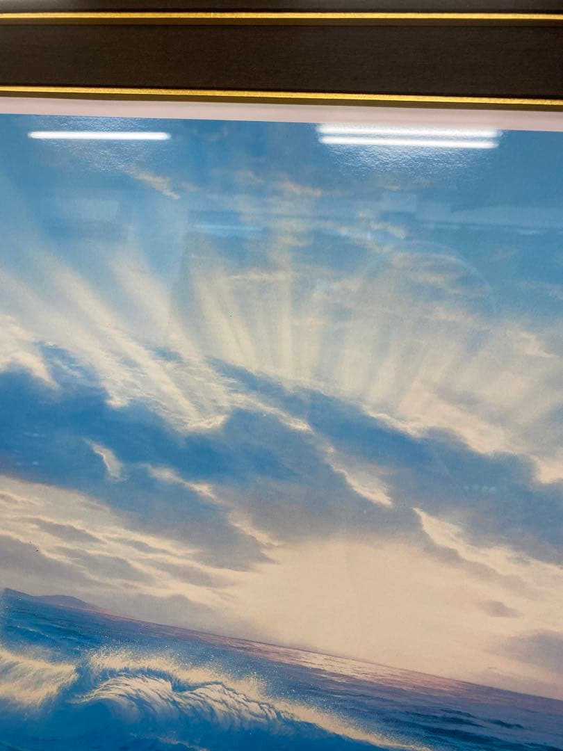 【アールビバンではない】ラッセン 74/100 初期シルクスクリーン絵中サイン