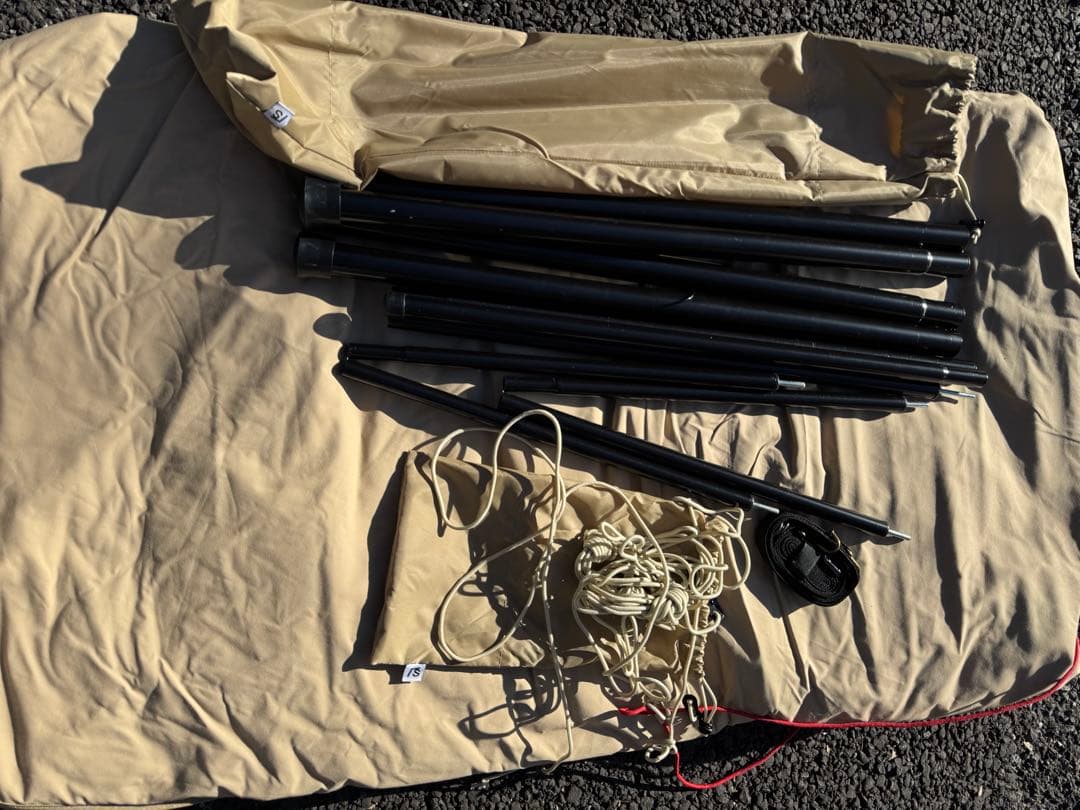 モーニンググローリーTC インナーテントセット　※リペア有り