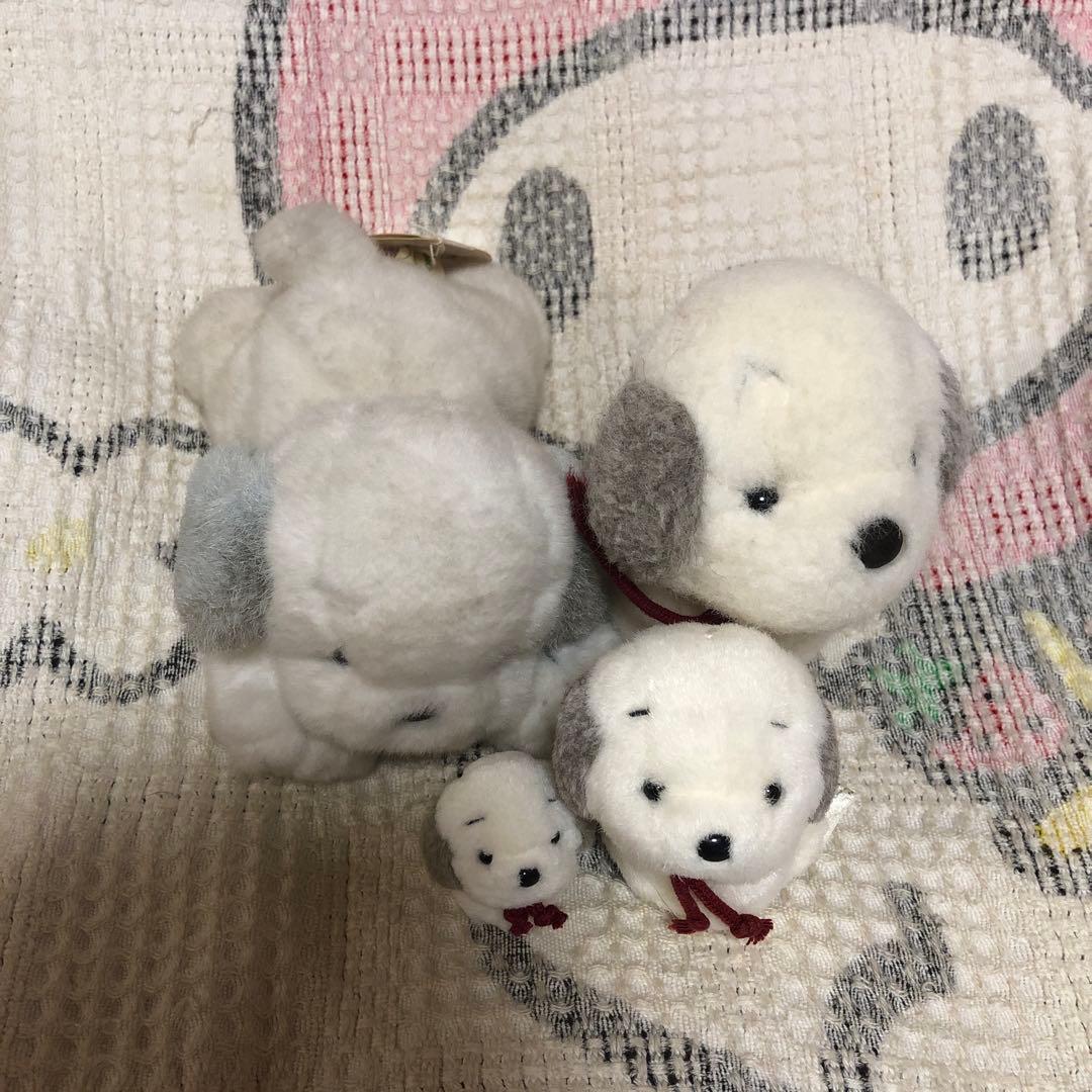 オリエンタルトーイ　うめ吉　ぬいぐるみ　難あり4コセット　中古品