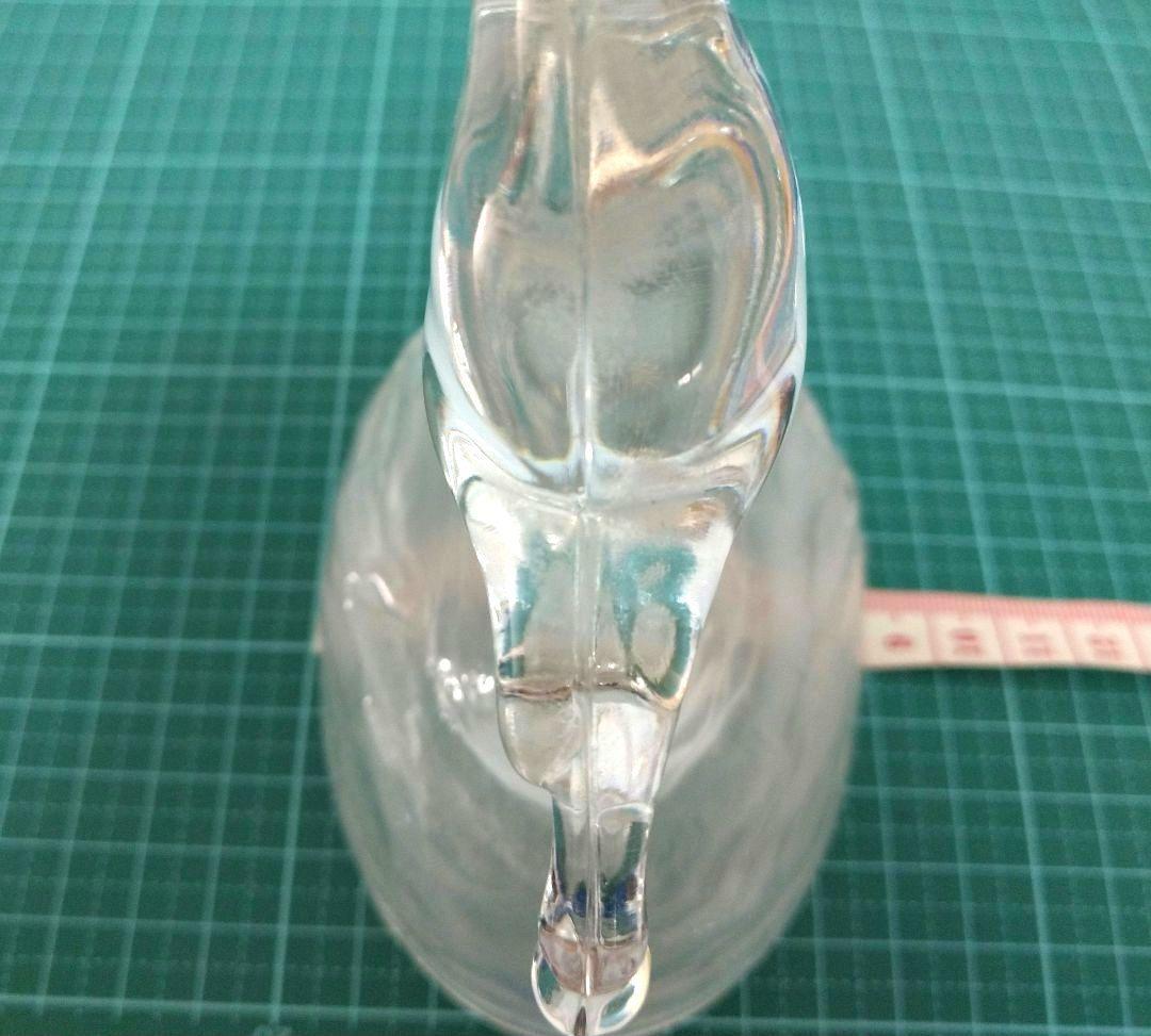 ガラス製 馬の彫刻 2体セット