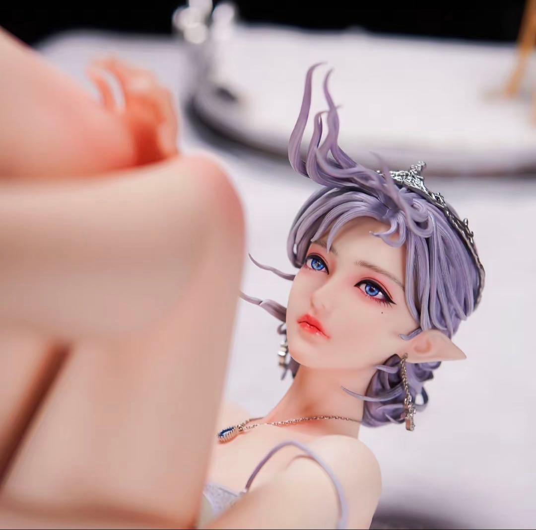 鬼刀シリーズ LightYear風鈴 青白い 海琴の煙 スタチュー フィギュア