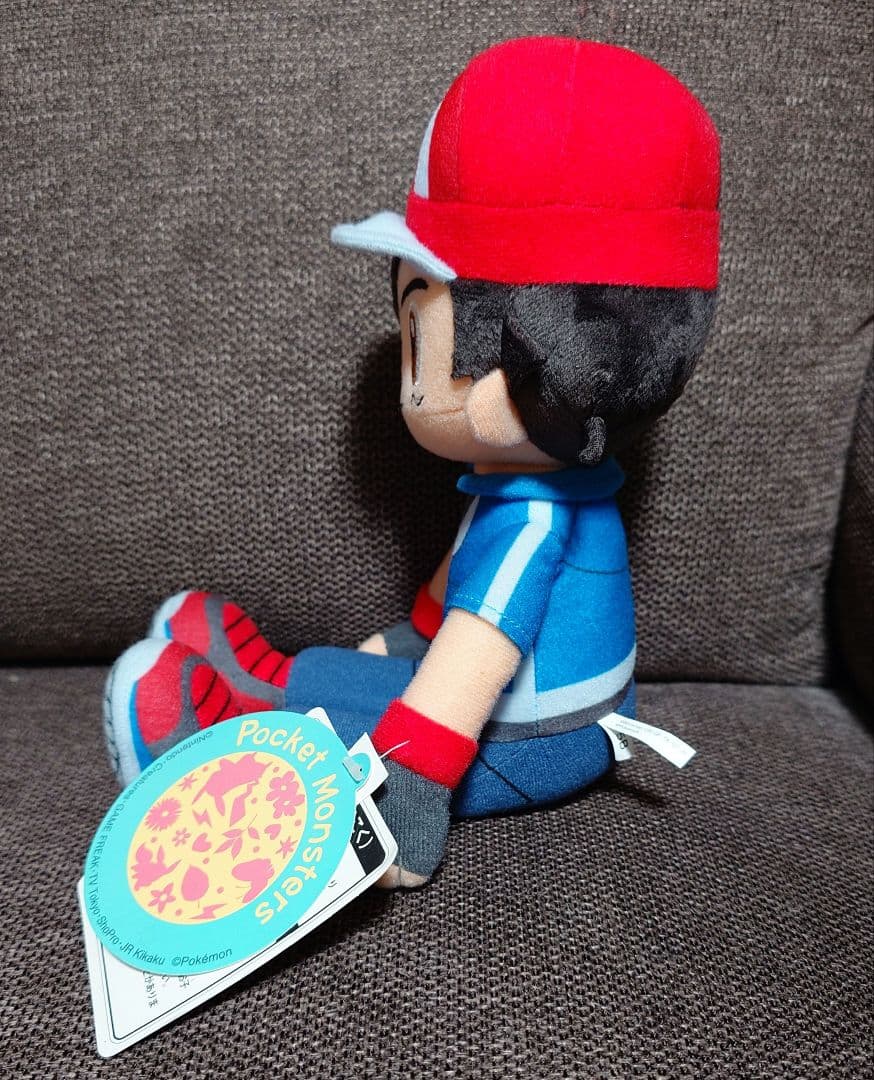 【週末限定価格】ポケットモンスター XY サトシ ぬいぐるみ セキグチ タグ付き
