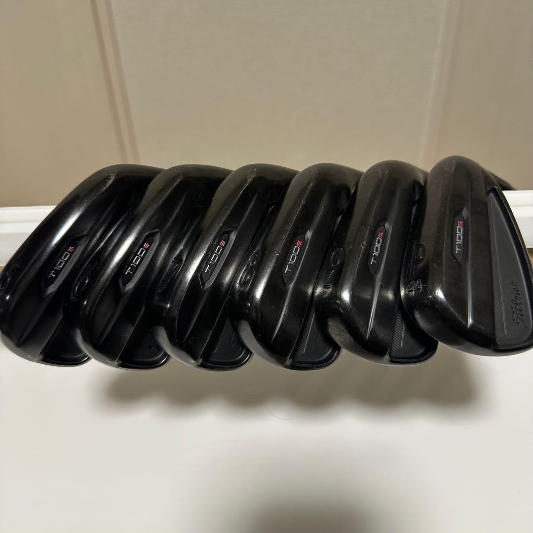 タイトリストT100ブラックアイアン5∼PW MODUS3 105 S