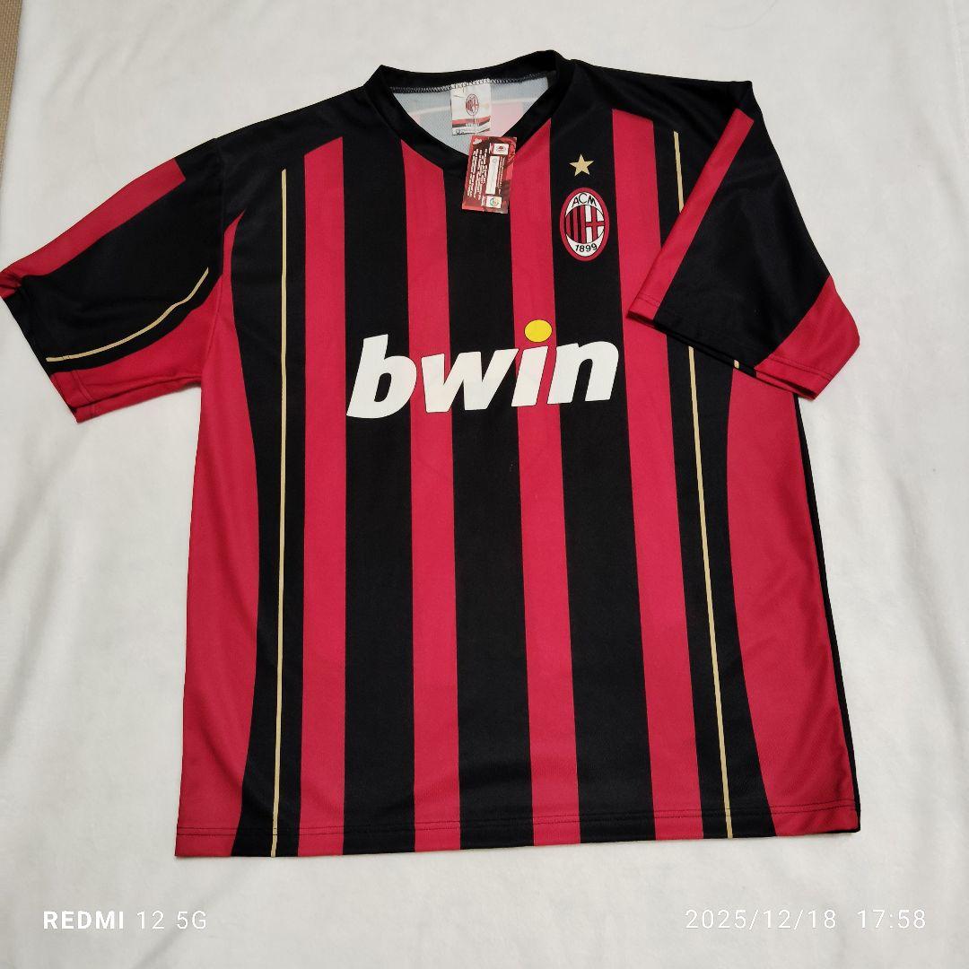 AC Milan Gattuso 8番 ユニフォームシャツ新品タグ付き