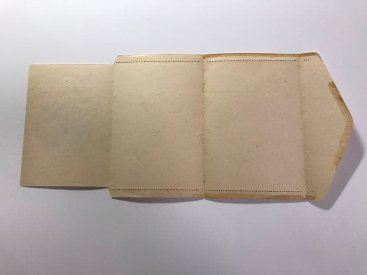 封緘はがき　小判型封緘はがき　3銭