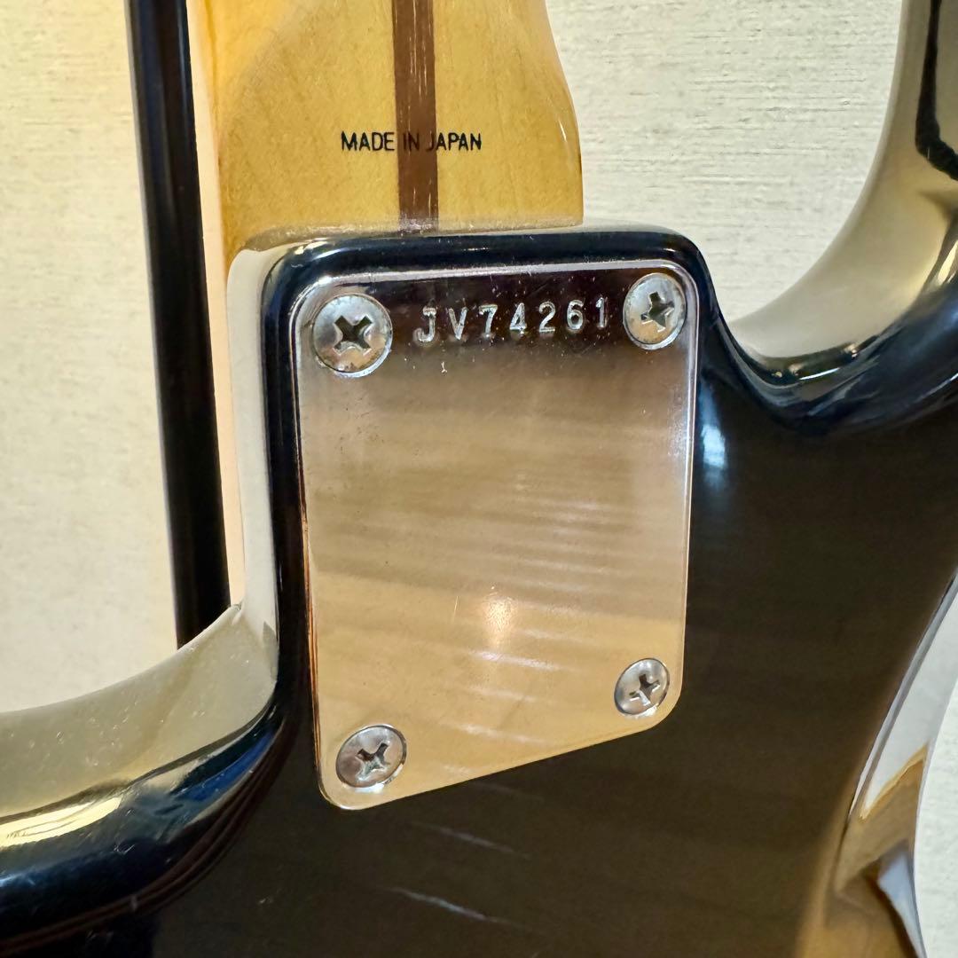 Fender Japan ストラトJVシリアル ヴィンテージ フジゲン