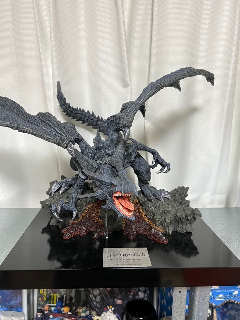 遊戯王　レッドアイズ　アートワーク　フィギュア　レア物