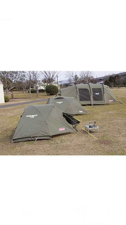 コールマン　テント トンネル2ルームハウス LDXオリーブAmazon限定カラー
