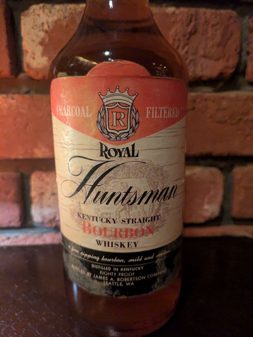 希少　古酒　ロイヤルハンツマン　 Bourbon Whiskey