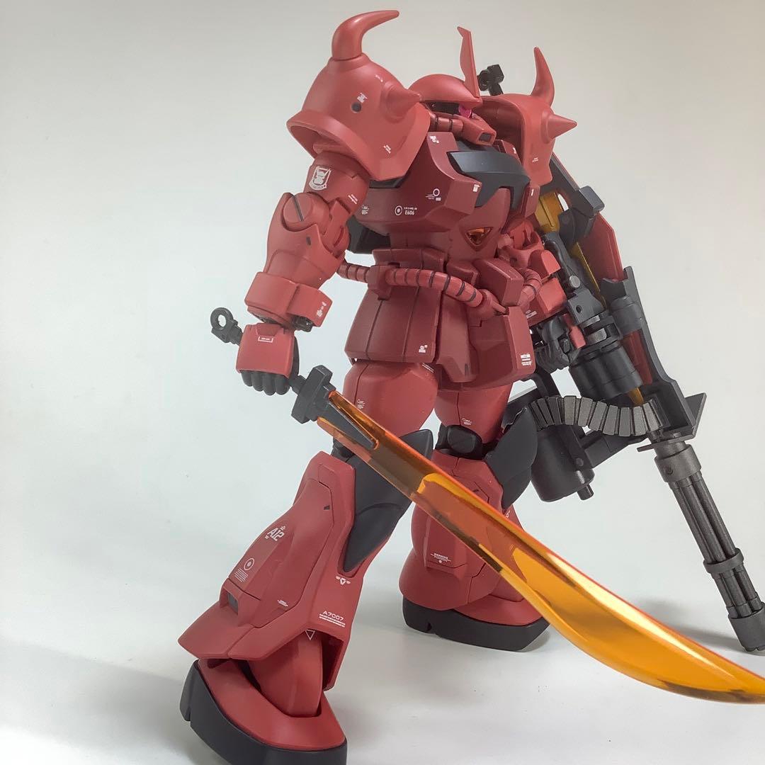 HGUC MS-07B-3 グフ・カスタム【シャア・アズナブル仕様】塗装済完成品
