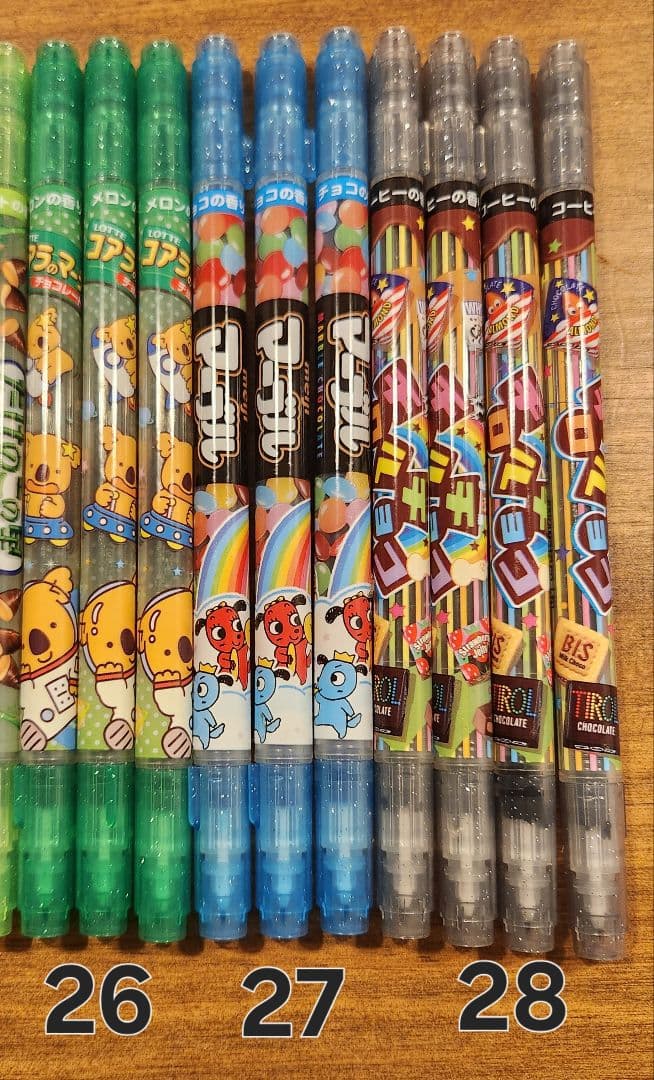 【ばら売りOK】お菓子 香り付き カラーマーカー【組み合わせ自由】