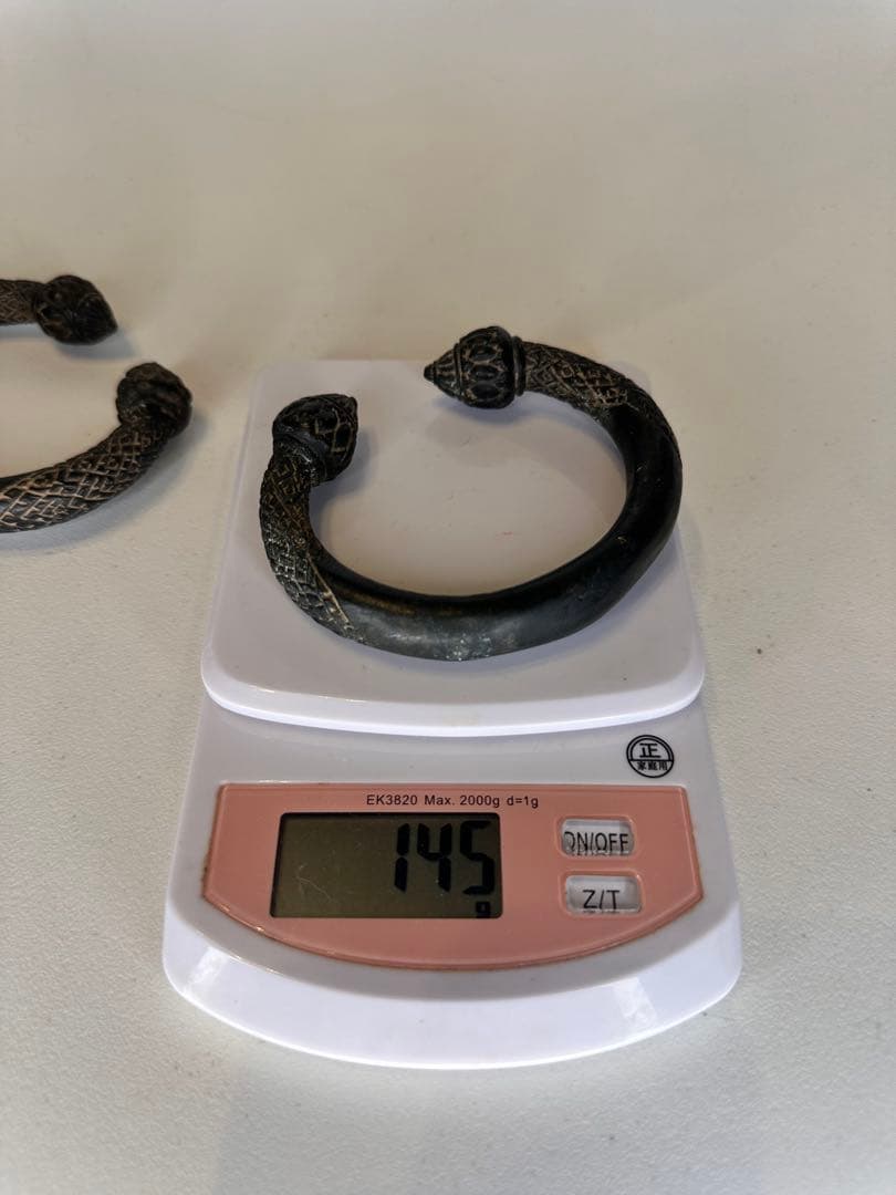 中国 铜製 円環形 門把手 取手金具 古美術