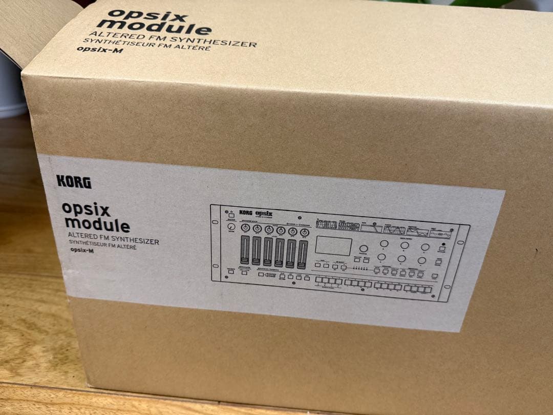新品同様　KORG opsix module シンセサイザー
