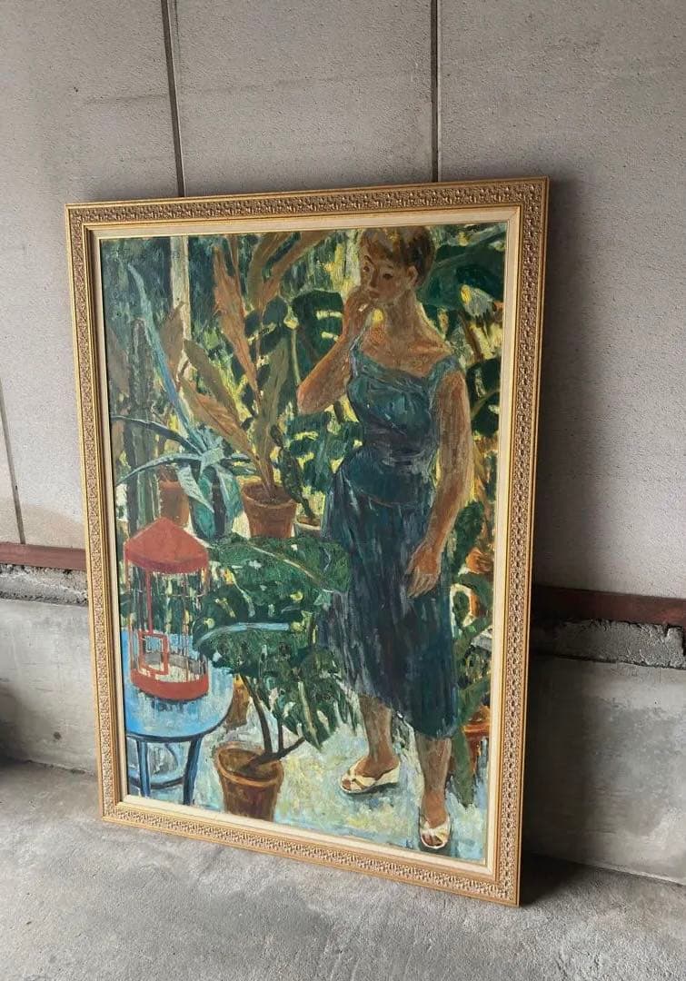 美術品　油彩画　油絵