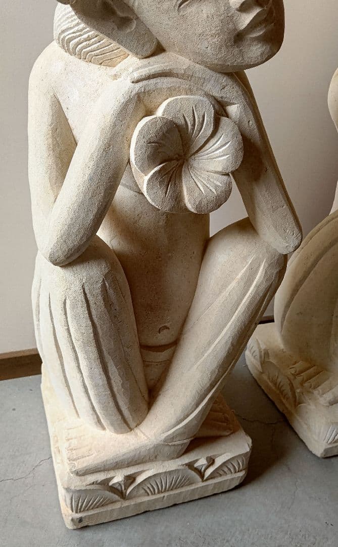 わざお　バリ島 バリニーズ 砂岩 アジアン アジアン風 石像