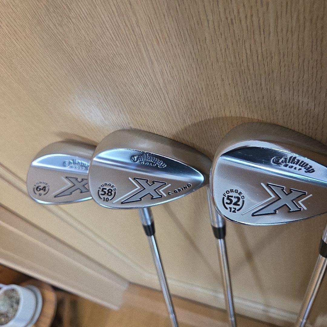Callaway X Forgedウェッジ 52度 58度 64度 3本セット