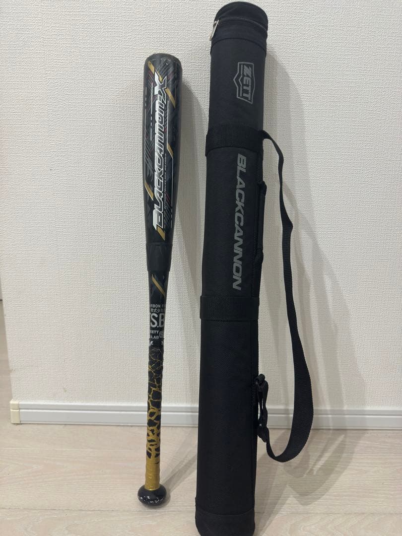 少年軟式バット ブラックキャノン X トップバランス78cm/590g
