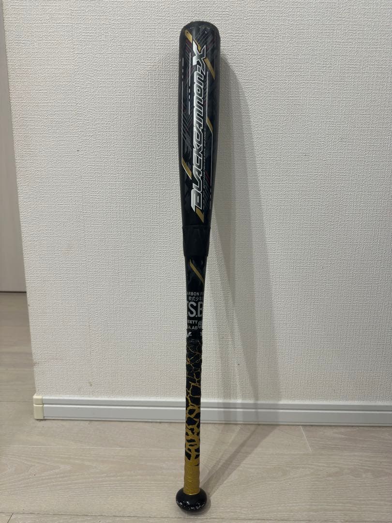 少年軟式バット ブラックキャノン X トップバランス78cm/590g