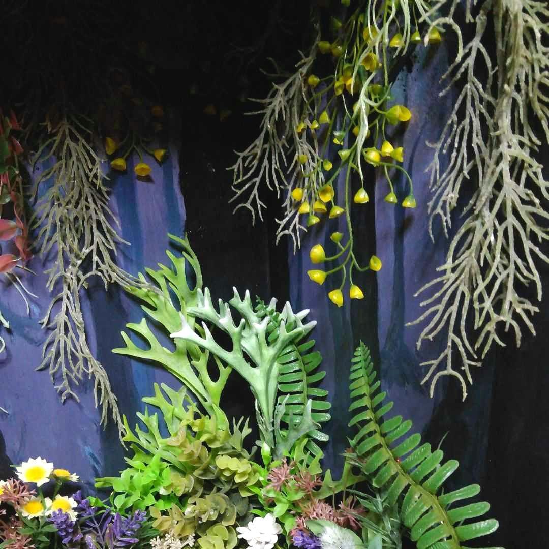 ジオラマ ちいかわの森 ライトアップ付き 特大サイズ ミニチュアハウス 箱庭