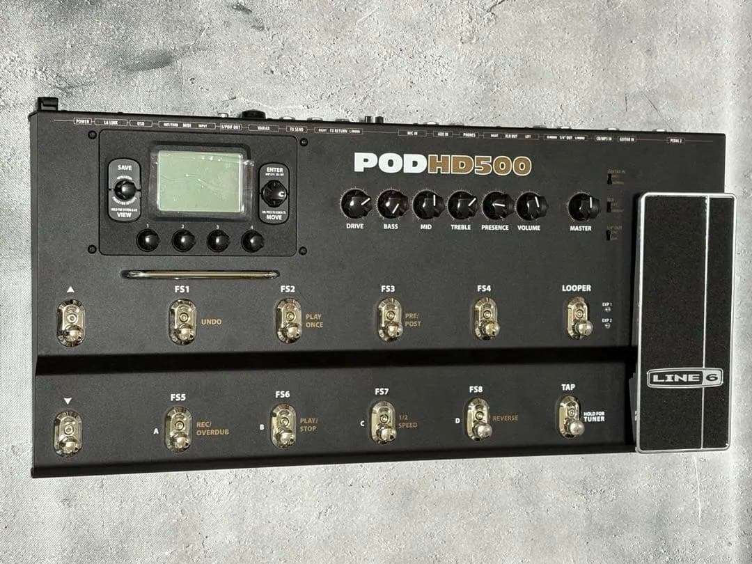 ギター LINE 6 POD HD500