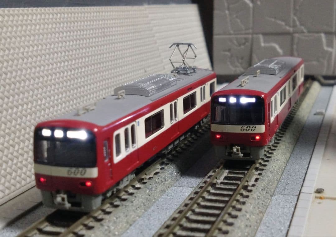 マイクロエースA7177京急600形赤・更新車・前面スリットナンバー8両セット