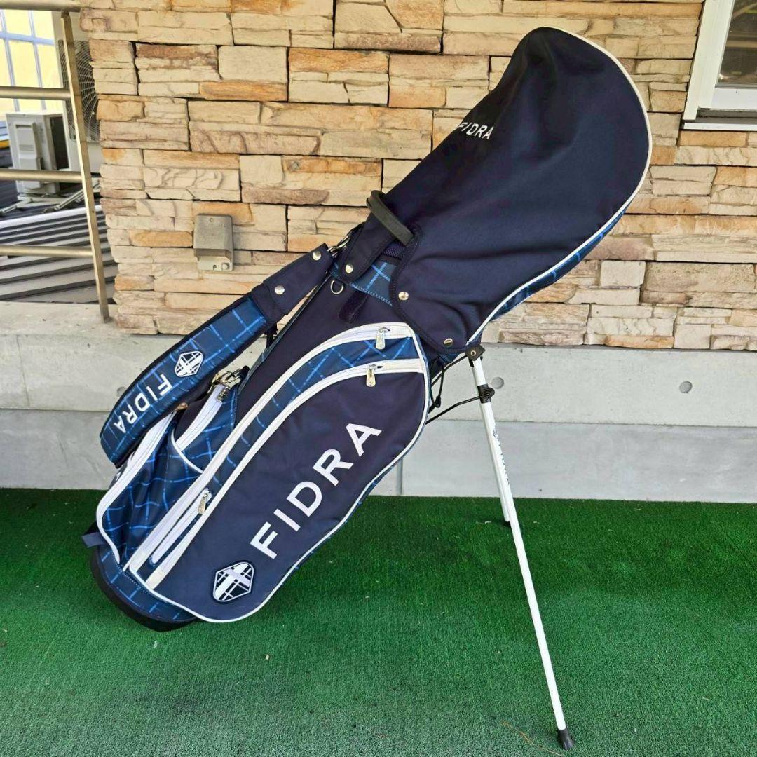 FIDRA フィドラ 軽量スタンドキャディバッグ アイアンカバー付き