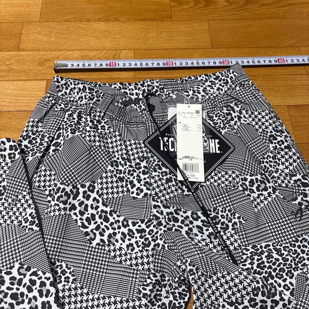 マスターバニーエディション レインウェア レインパンツ ゴルフ レオパード柄