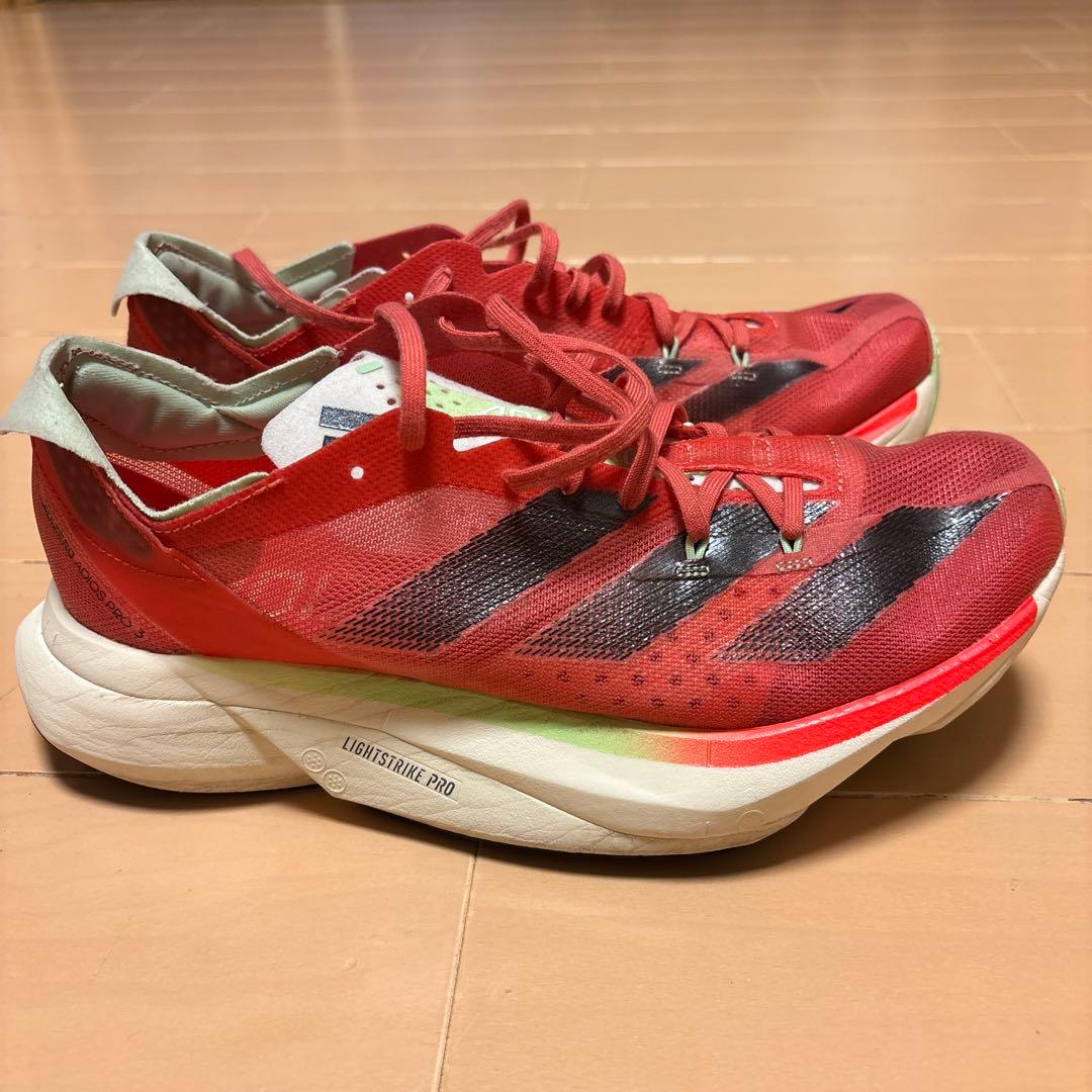 adidas Adizero Adios Pro 3 レッド