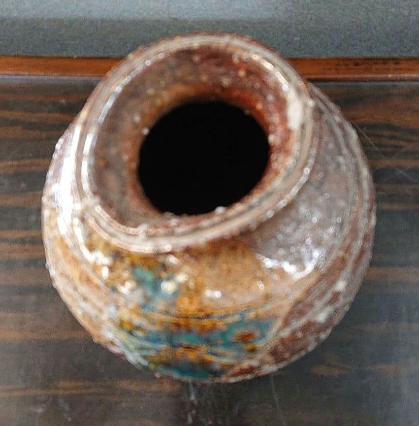 古伊賀の壺、花入