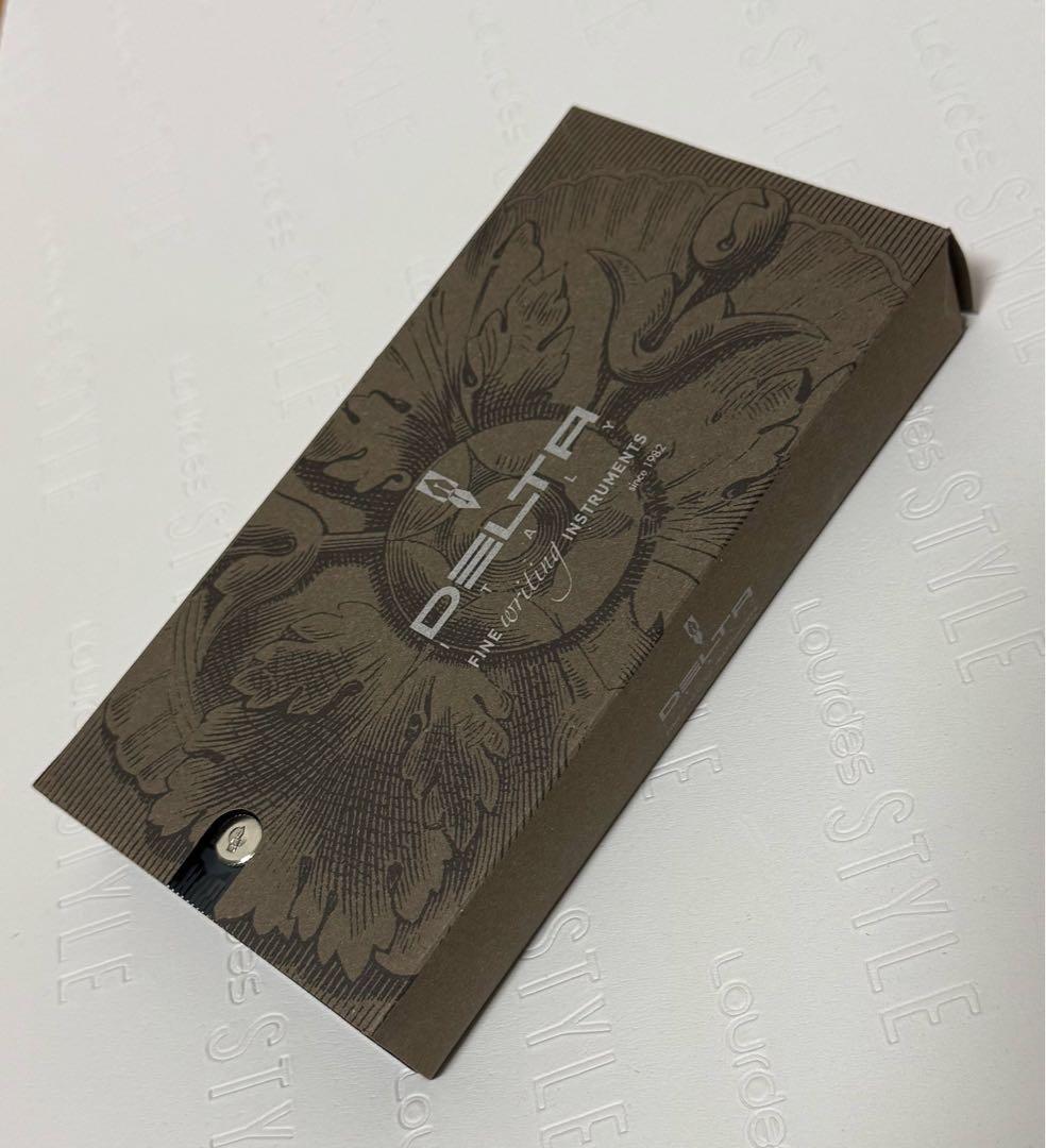 DELTA 万年筆 インテッサ　ブラウン