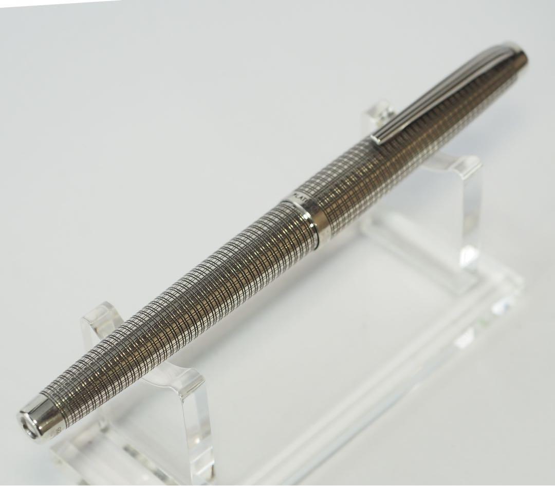 オーバーホール済 万年筆 PLATINUM プラチナ WG 18k