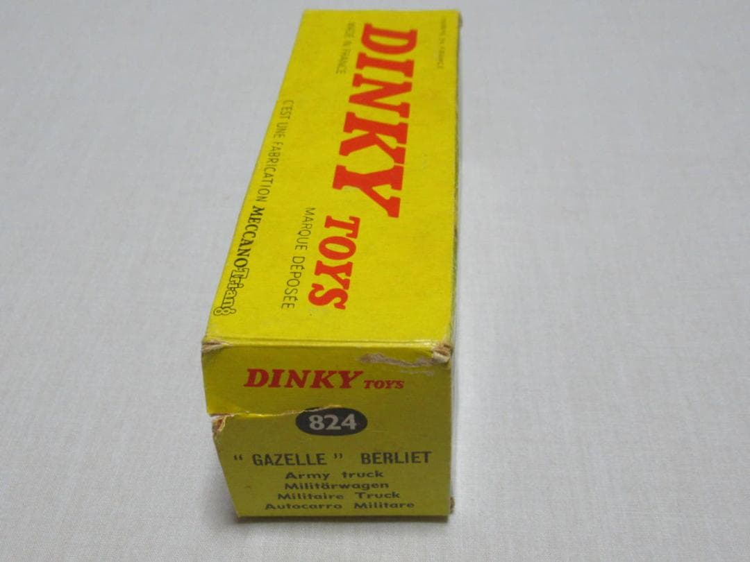 未使用 希少 1963年頃 フランス製◆ディンキー No.824 陸軍トラック
