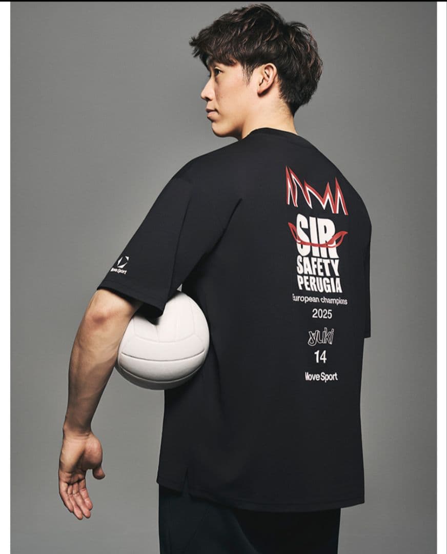 石川祐希 DESCENTE MOVE SPORTSペルージャTシャツsize L