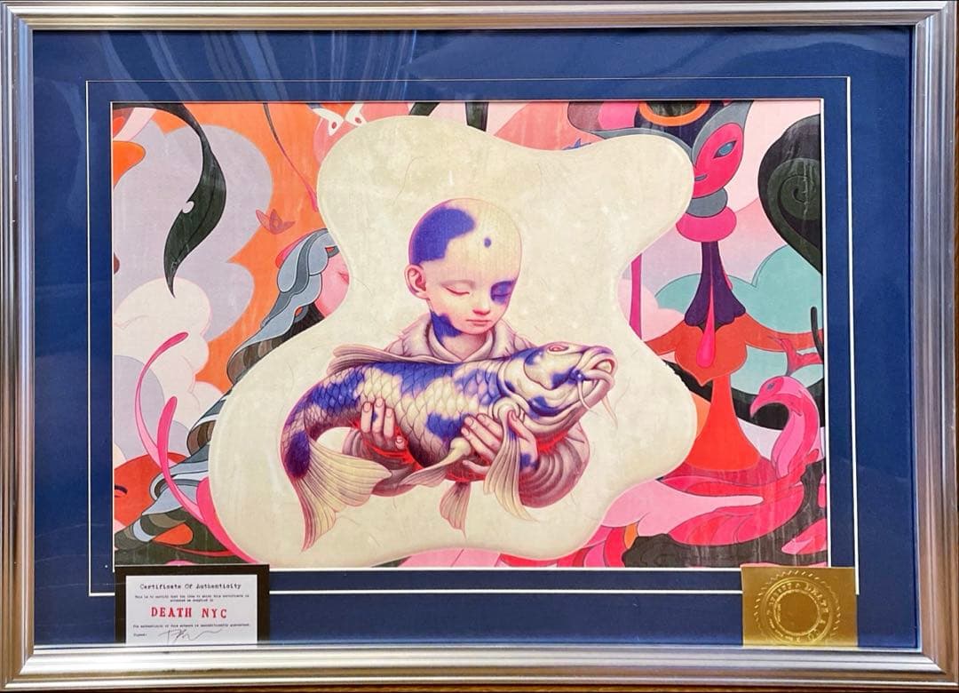 額込 世界限定100枚DEATH NYC アートポスター 現代アート 39