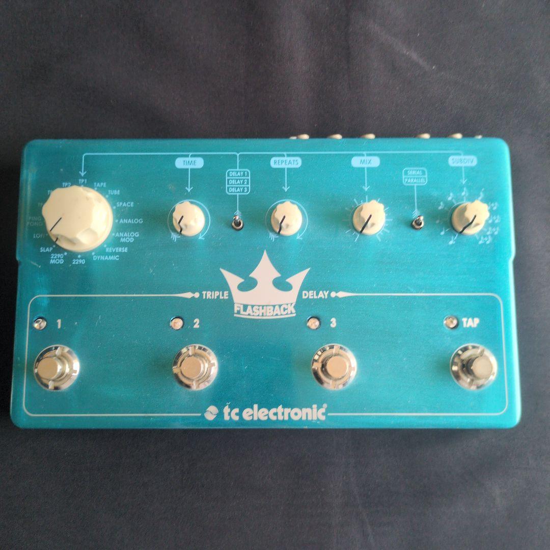 ギター tc electronic FLASHBACK TRIPLE DELAY X4