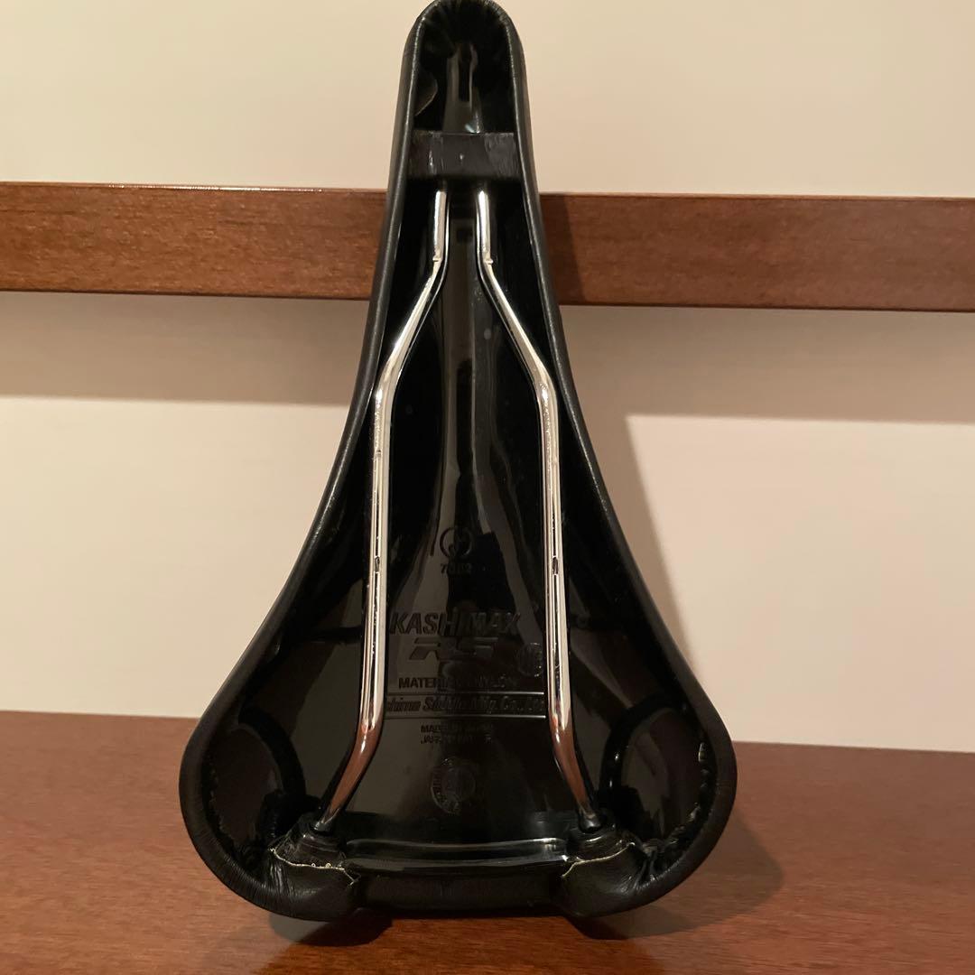 NJS KASHIMAX RS 黒 サドル 未使用　bmx ピスト　グラベル