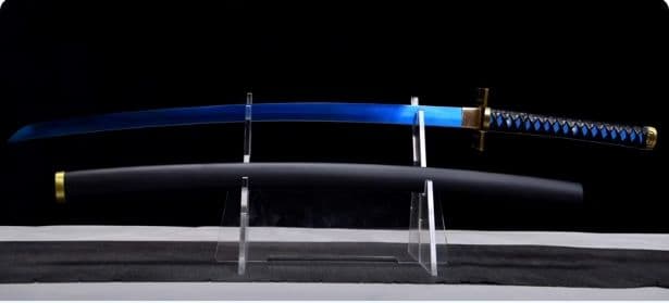 鬼滅の刃 武具　刀装具　日本刀　模造刀　居合刀 手鍛造打 鑑賞用 時透無一郎