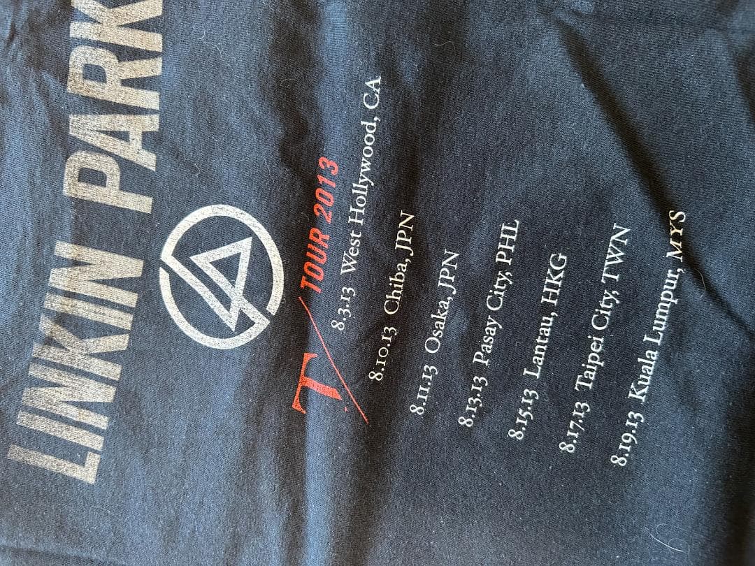 リンキンパーク Linkin Park オフィシャル 2013 Tシャツ