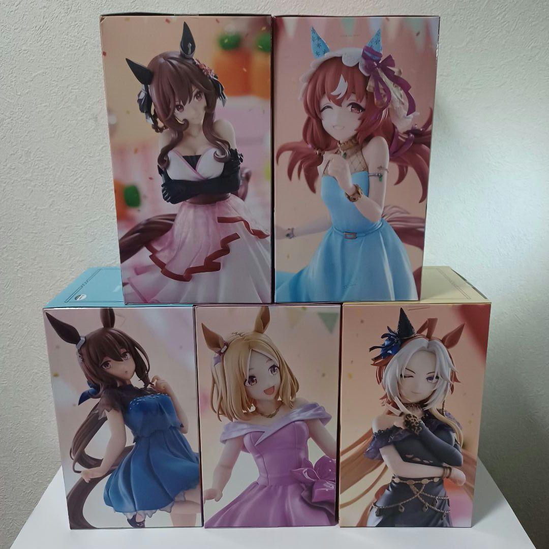 ウマ娘 トリオトライトフィギュア ラウワン限定5種セット オルフェーヴル他