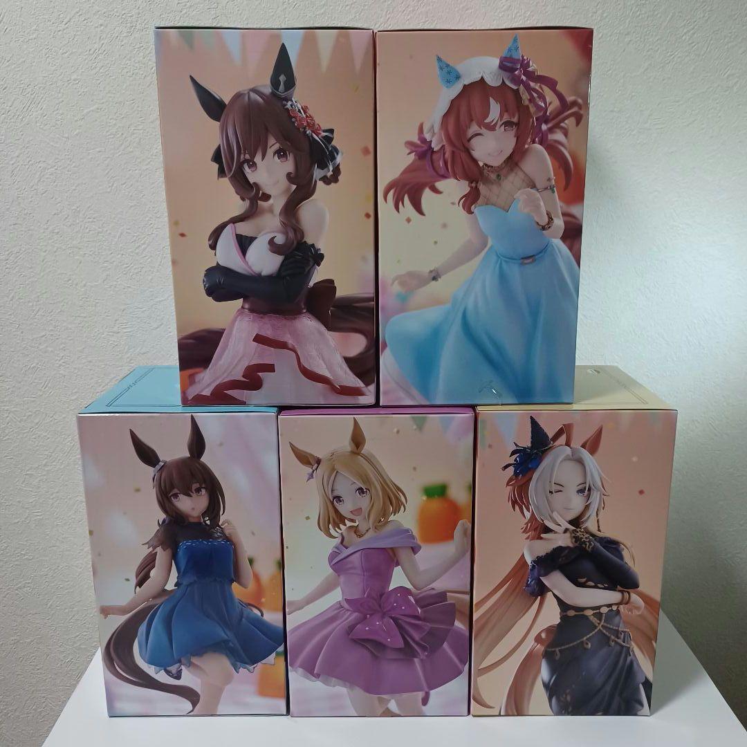 ウマ娘 トリオトライトフィギュア ラウワン限定5種セット オルフェーヴル他