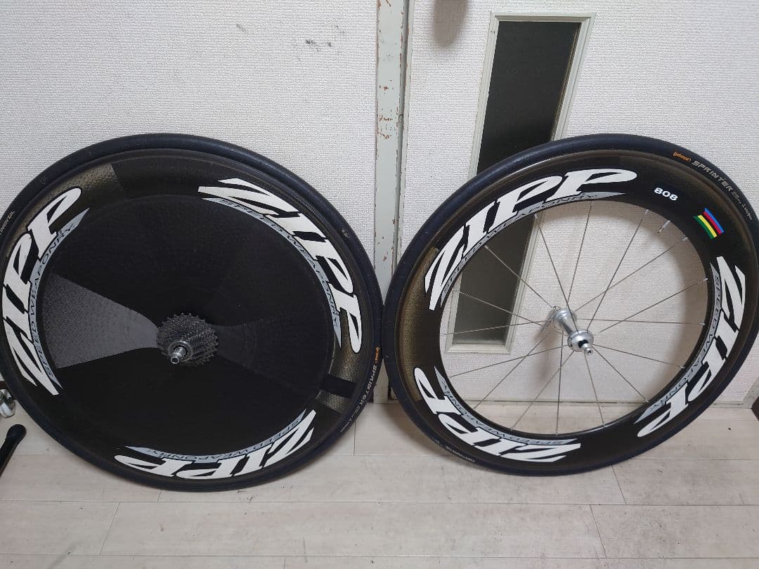 Zipp sub9&808 シマノ10sフリー チューブラー