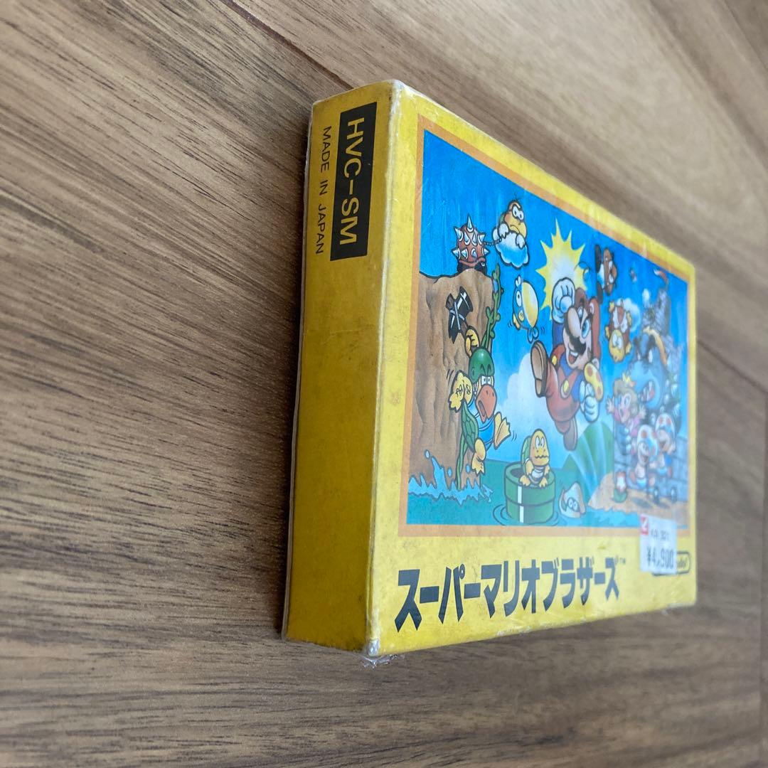 【初版FFマークなし】スーパー マリオ ブラザーズ　ファミコン　シュリンク付き