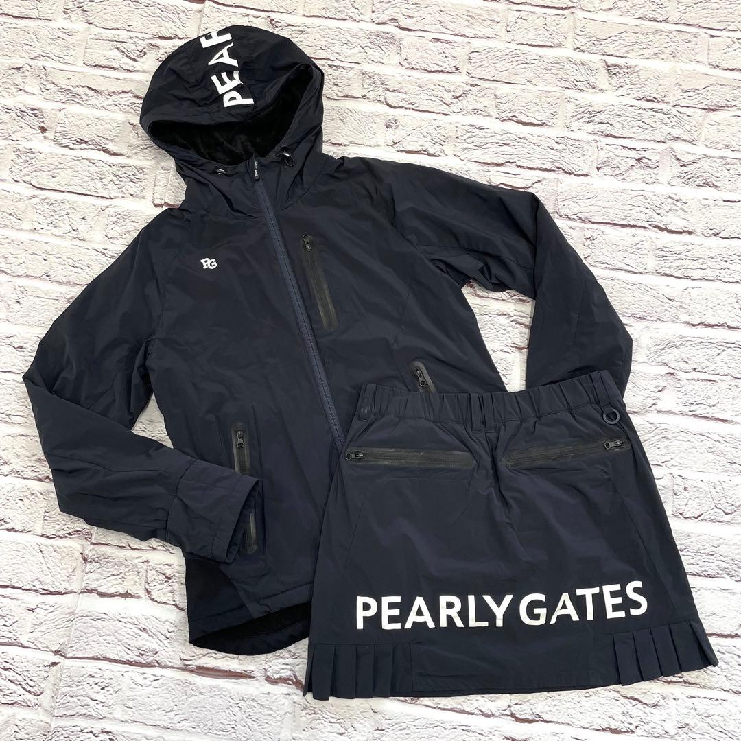 PEARLY GATES パーリーゲイツ 撥水 防風 レディース セットアップ