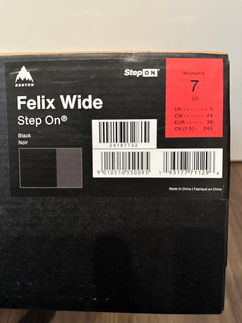 ウィメンズ Burton フェリックス Step On ワイドスノーボードブーツ
