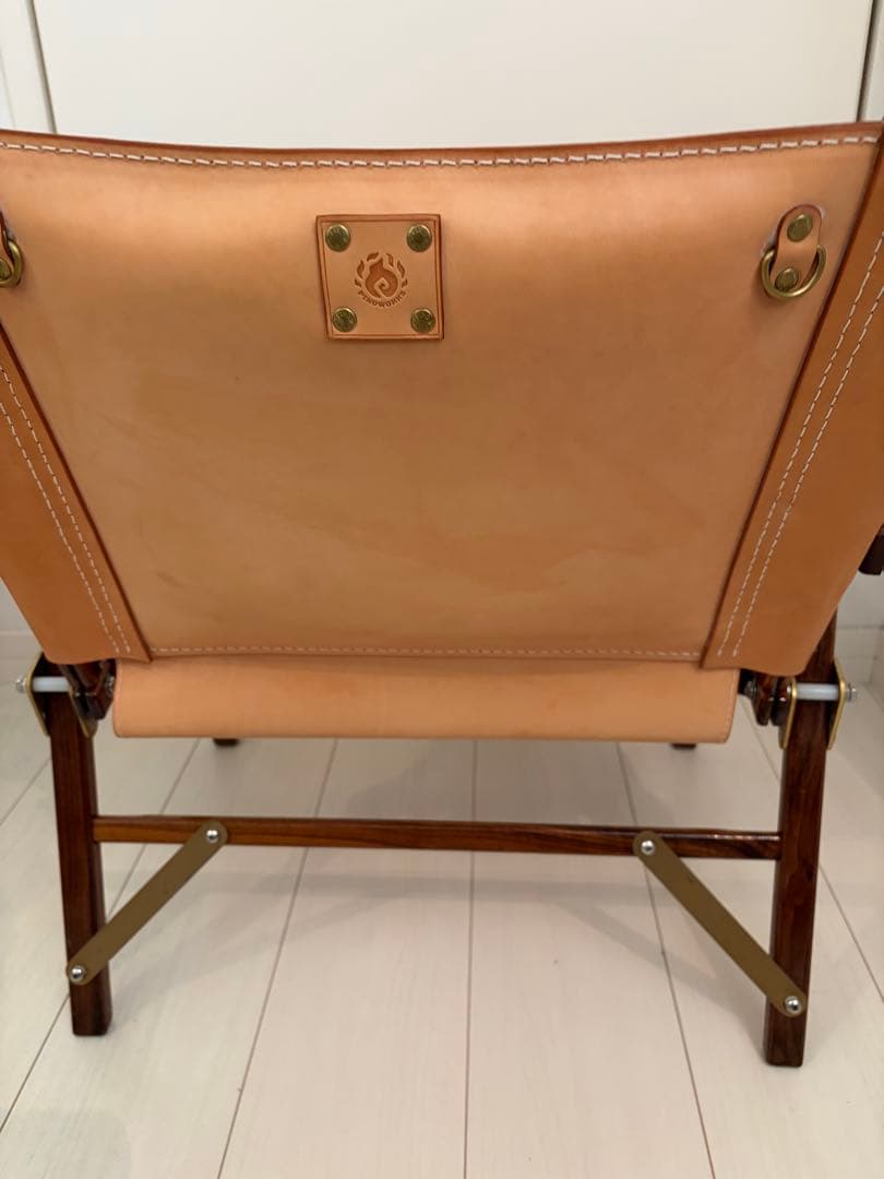 カーミットチェア　ウォールナット　ピノワークス　レザー　フルカスタム