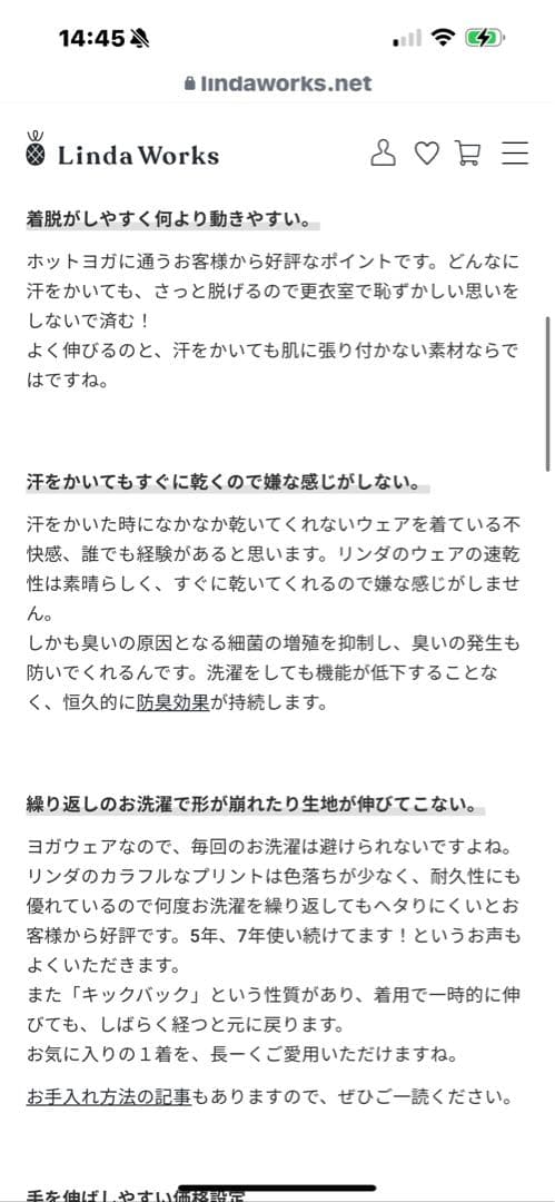 ちゃんちーぼ様　リンダワークス3点セット