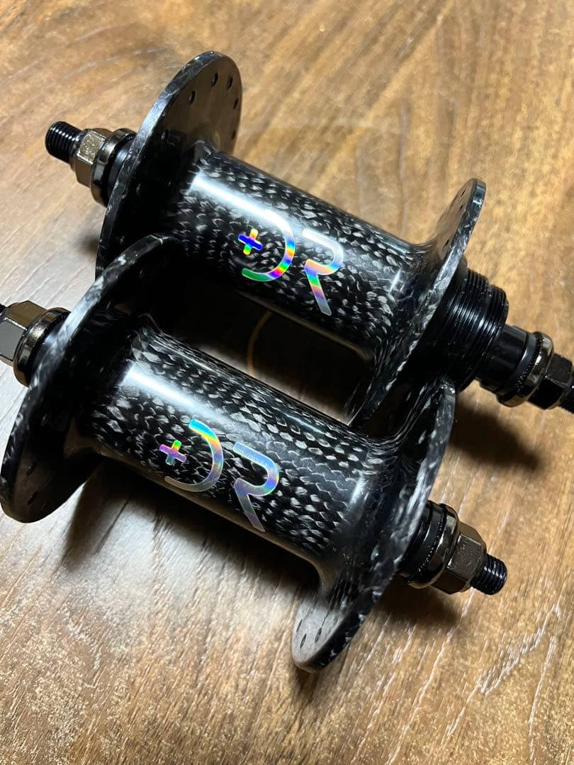 digirit トラックカーボンハブ　前後セット　32H