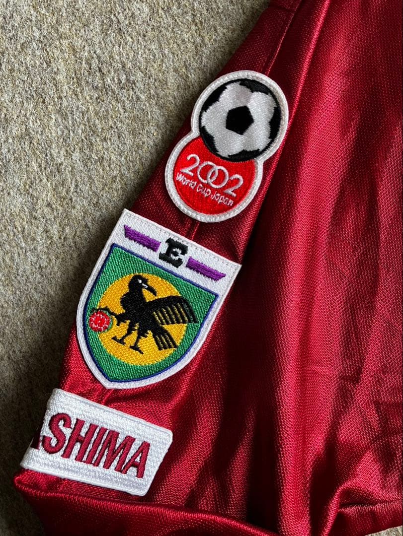 鹿島アントラーズ　ユニホーム名良橋選手モデル